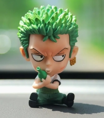 One Piece Anime Character Figurine Car Accessory