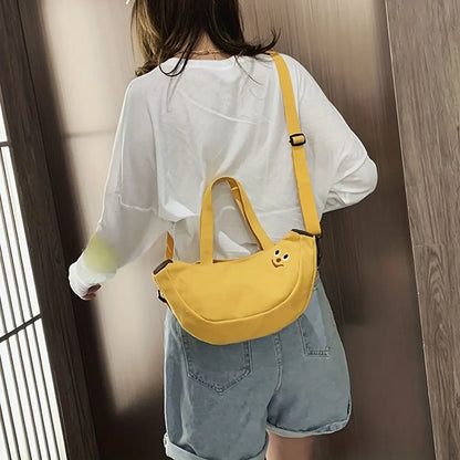 "Go Bananas" Fashion Canvas Crossbody Bag