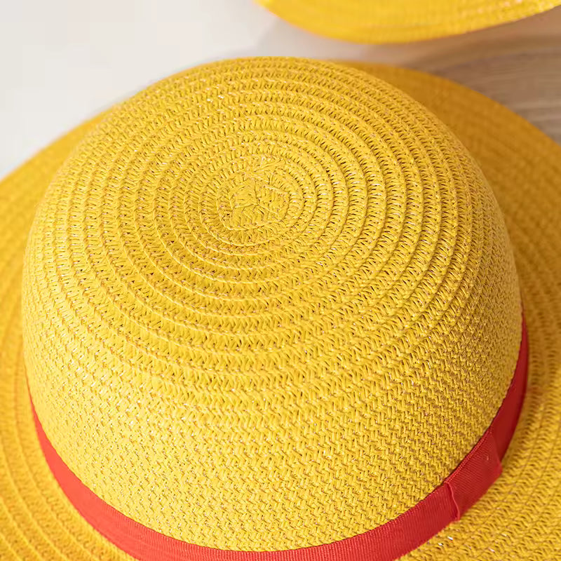 One Piece Anime Luffy Straw Hat cosplay costume