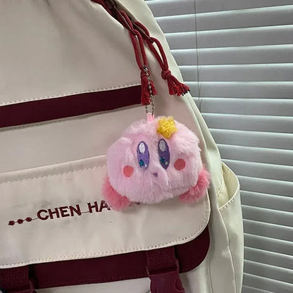 Pink Puff Plush Keychain - Carry the Magic Everywhere! 🌟