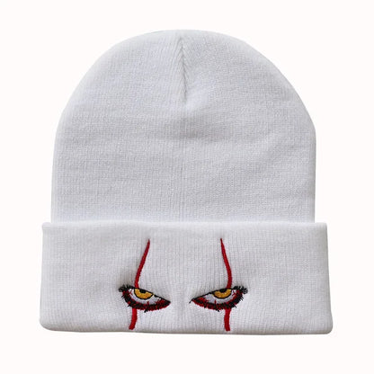 Pennywise Beanie 🧢🎈 | Creepy Cool Embroidered Design