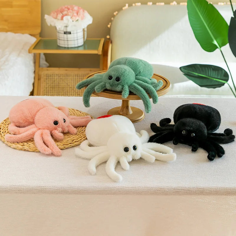 Cuddle Your Fears Away with Our Adorable Spider Plush Pillows!