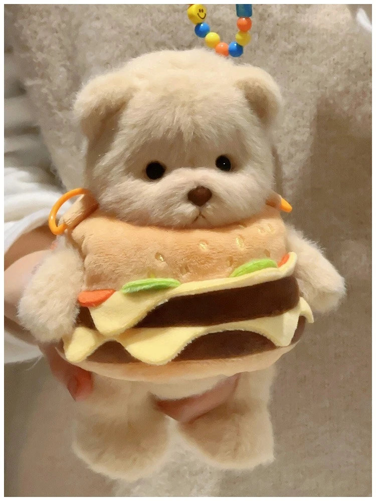 Burger Bear Crossbody Bag - Fun and Functional Fashion! 🍔🐻