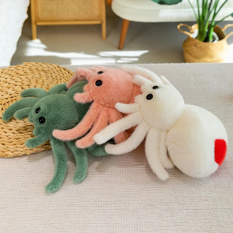 Cuddle Your Fears Away with Our Adorable Spider Plush Pillows!