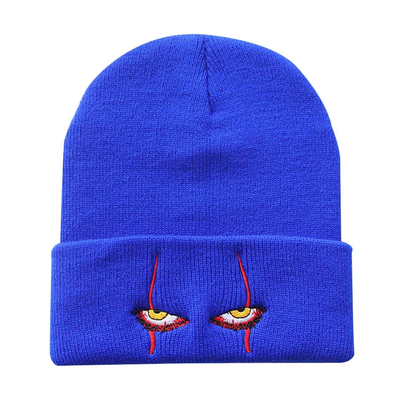 Pennywise Beanie 🧢🎈 | Creepy Cool Embroidered Design