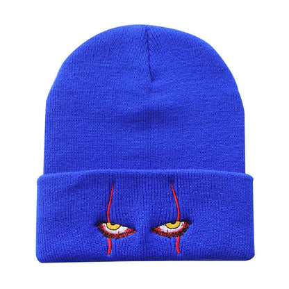 Pennywise Beanie 🧢🎈 | Creepy Cool Embroidered Design