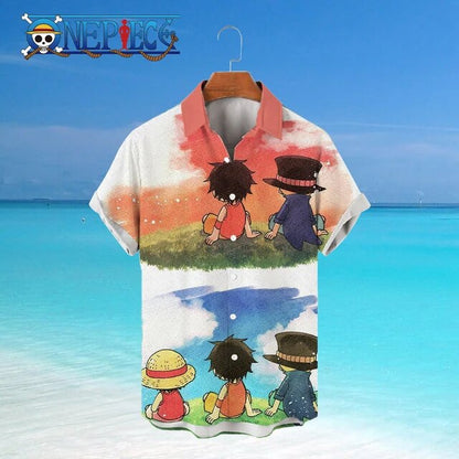 One Piece Nostalgia Series - Button-Down Shirts