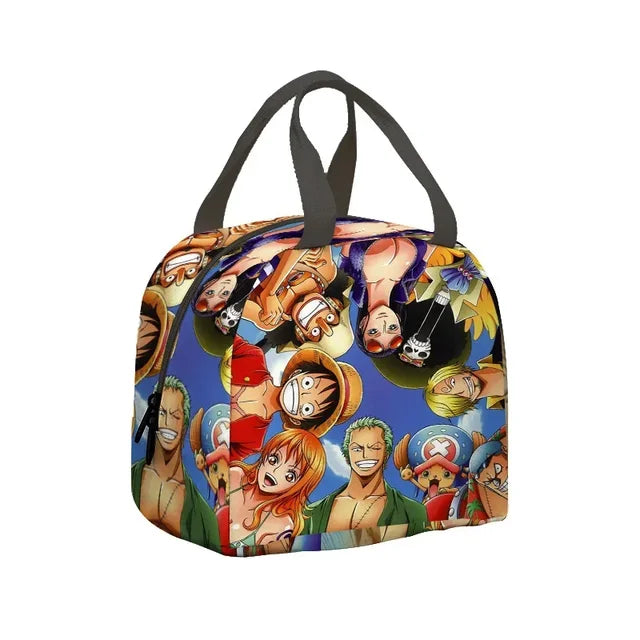 Feast Like a Pirate: One Piece Straw Hat Crew Insulated Lunch Bag