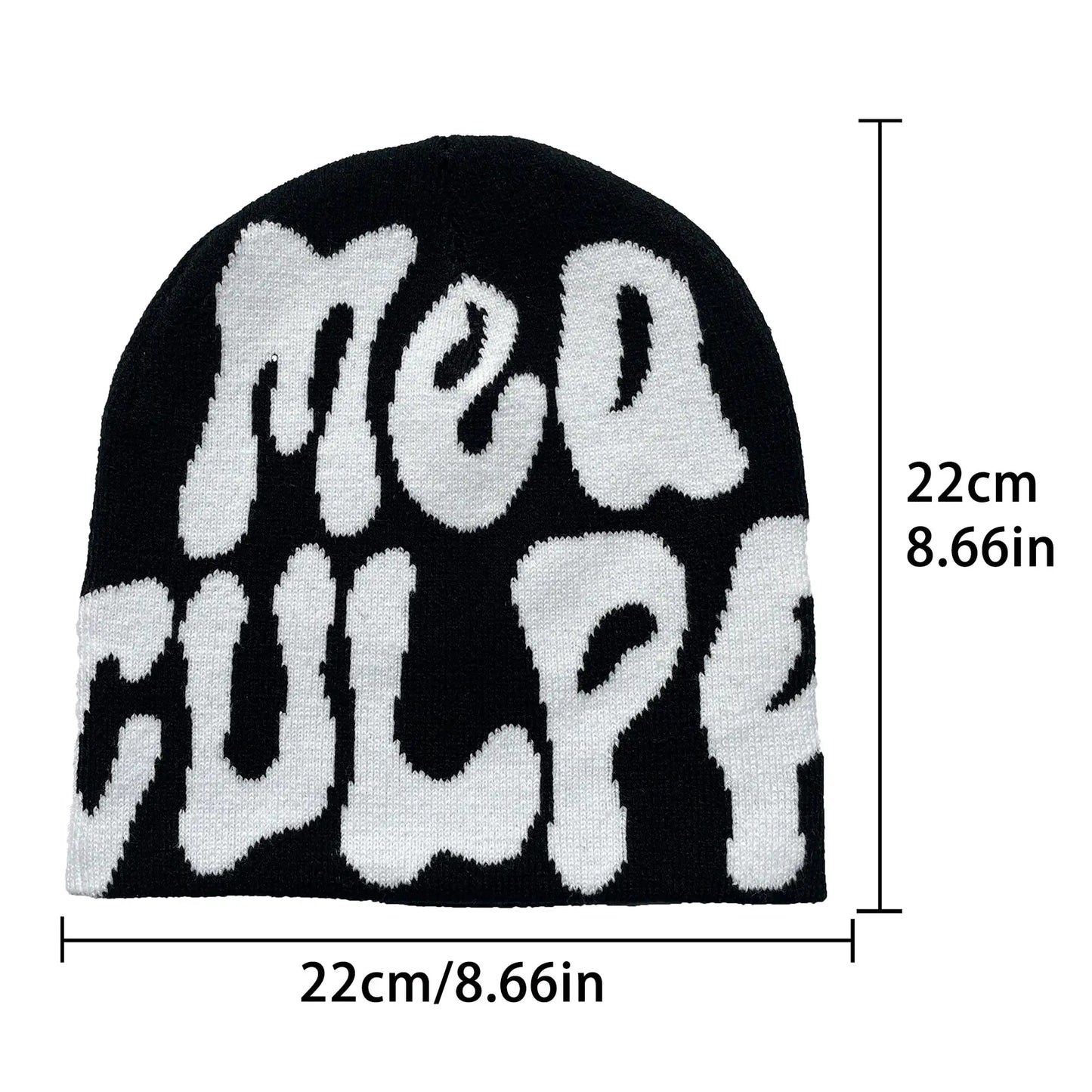 Mea Culpa Beanie - Embrace Style and Warmth 🧢❄️