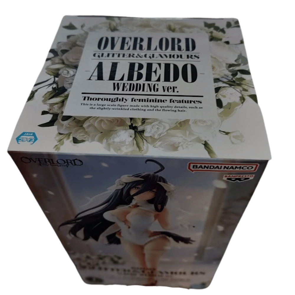 💍 Albedo – Wedding Ver. Figurine  Overlord | Glitter & Glamours Series