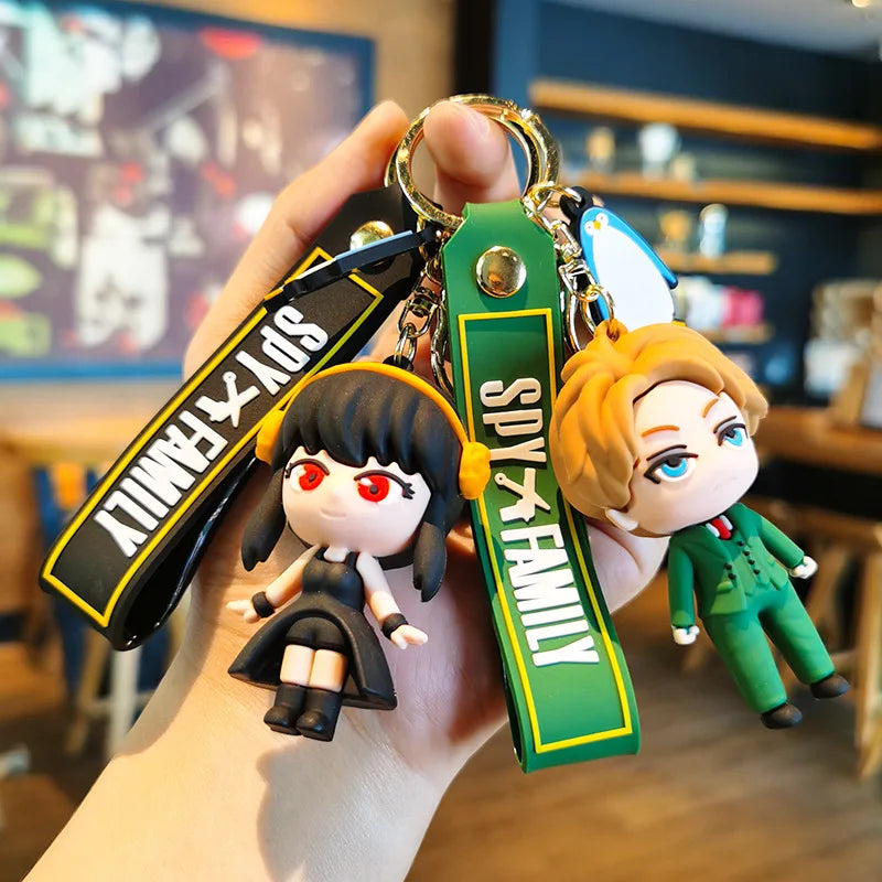 Spy x Family PVC Keychains - Bring Your Favorite Characters Everywhere! 🕵️