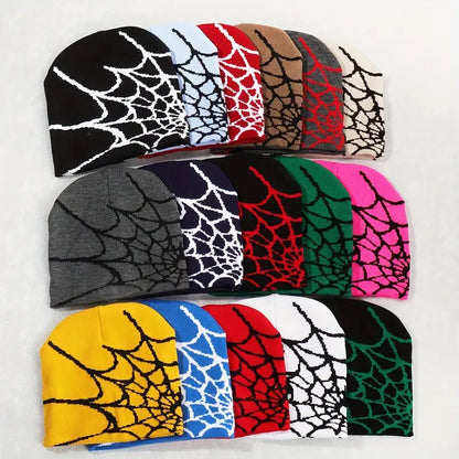 Spider Web Beanies | Bold and Stylish Winter Accessories