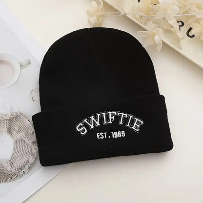 Swift Embroidered Beanie – Show Off Your Fandom in Style! 🎶💖