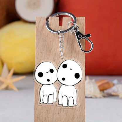 Acrylic Anime Character Studio Ghibli Keychain - Add a Touch of Magic to Your Everyday! 🌟