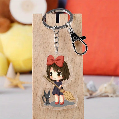 Acrylic Anime Character Studio Ghibli Keychain - Add a Touch of Magic to Your Everyday! 🌟