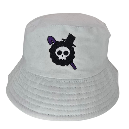 Pirate Straw Crew Bucket Hat 🧵✨