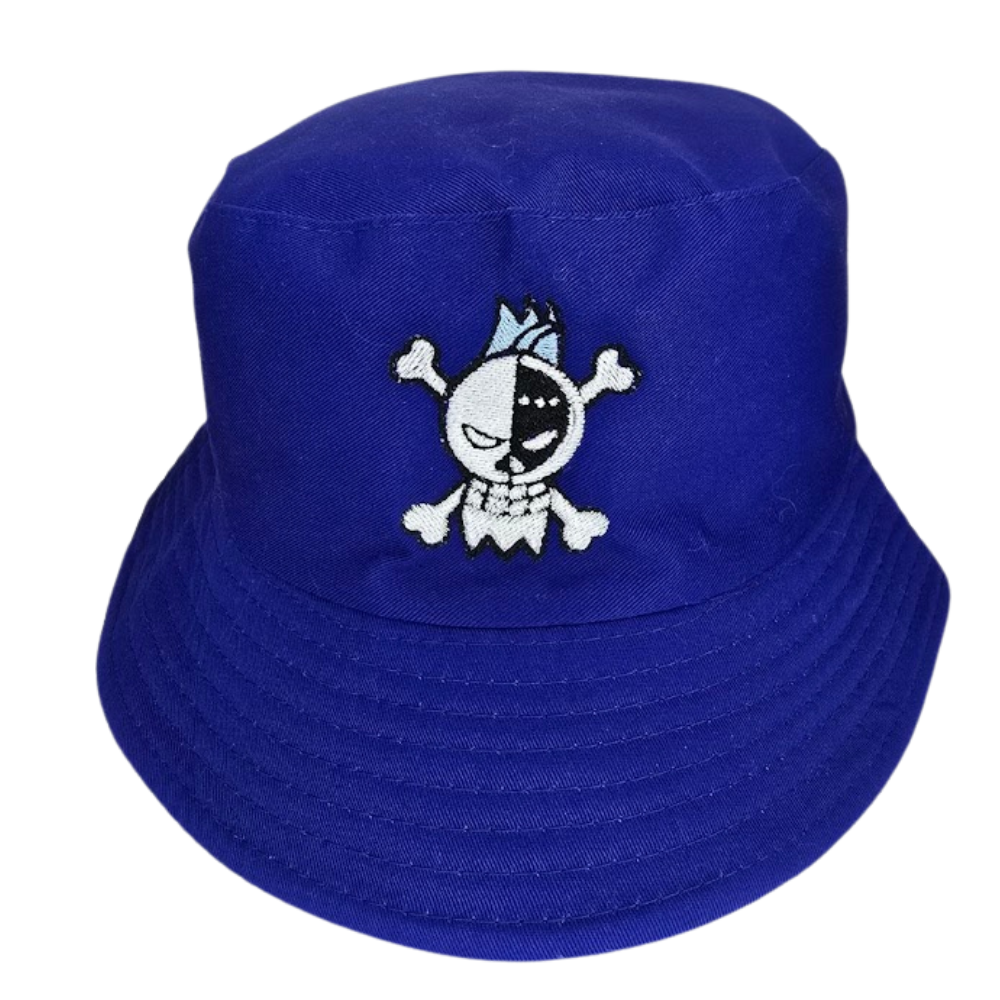 Pirate Straw Crew Bucket Hat 🧵✨