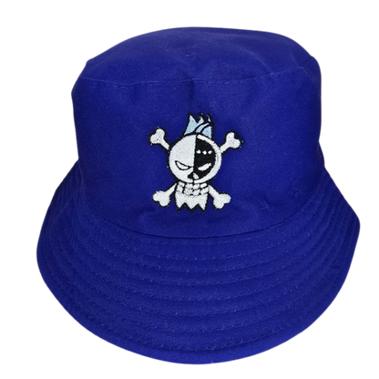 Pirate Straw Crew Bucket Hat 🧵✨