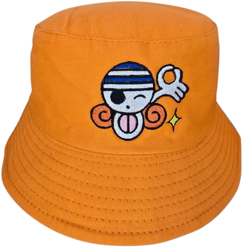 Pirate Straw Crew Bucket Hat 🧵✨