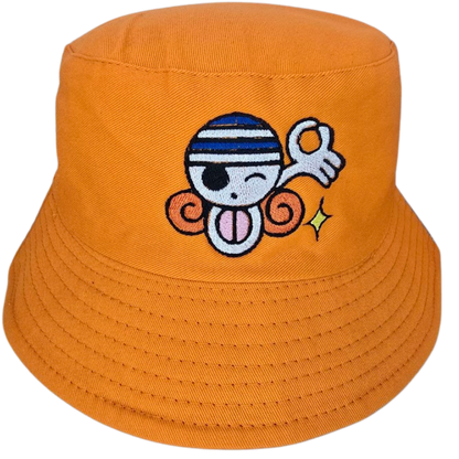 Pirate Straw Crew Bucket Hat 🧵✨