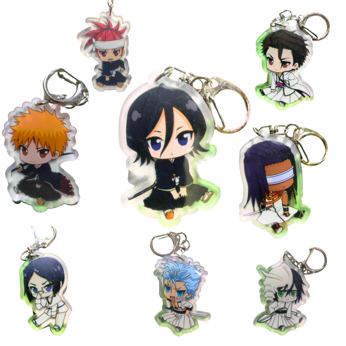 Bleach Acrylic Keychains 🔥 | Ichigo, Rukia, Aizen & More