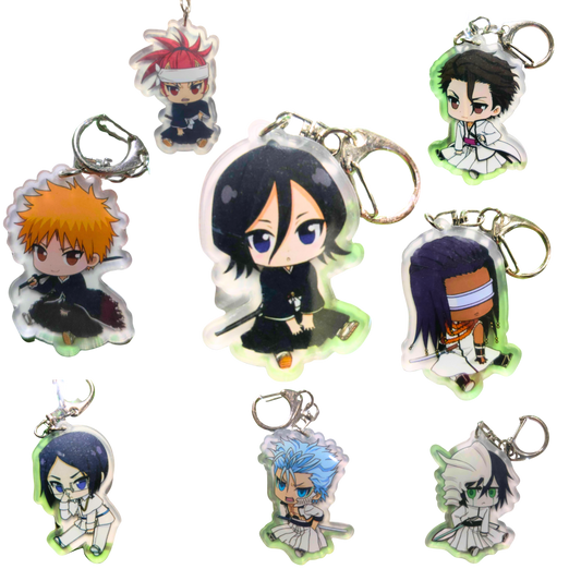 Bleach Acrylic Keychains 🔥 | Ichigo, Rukia, Aizen & More