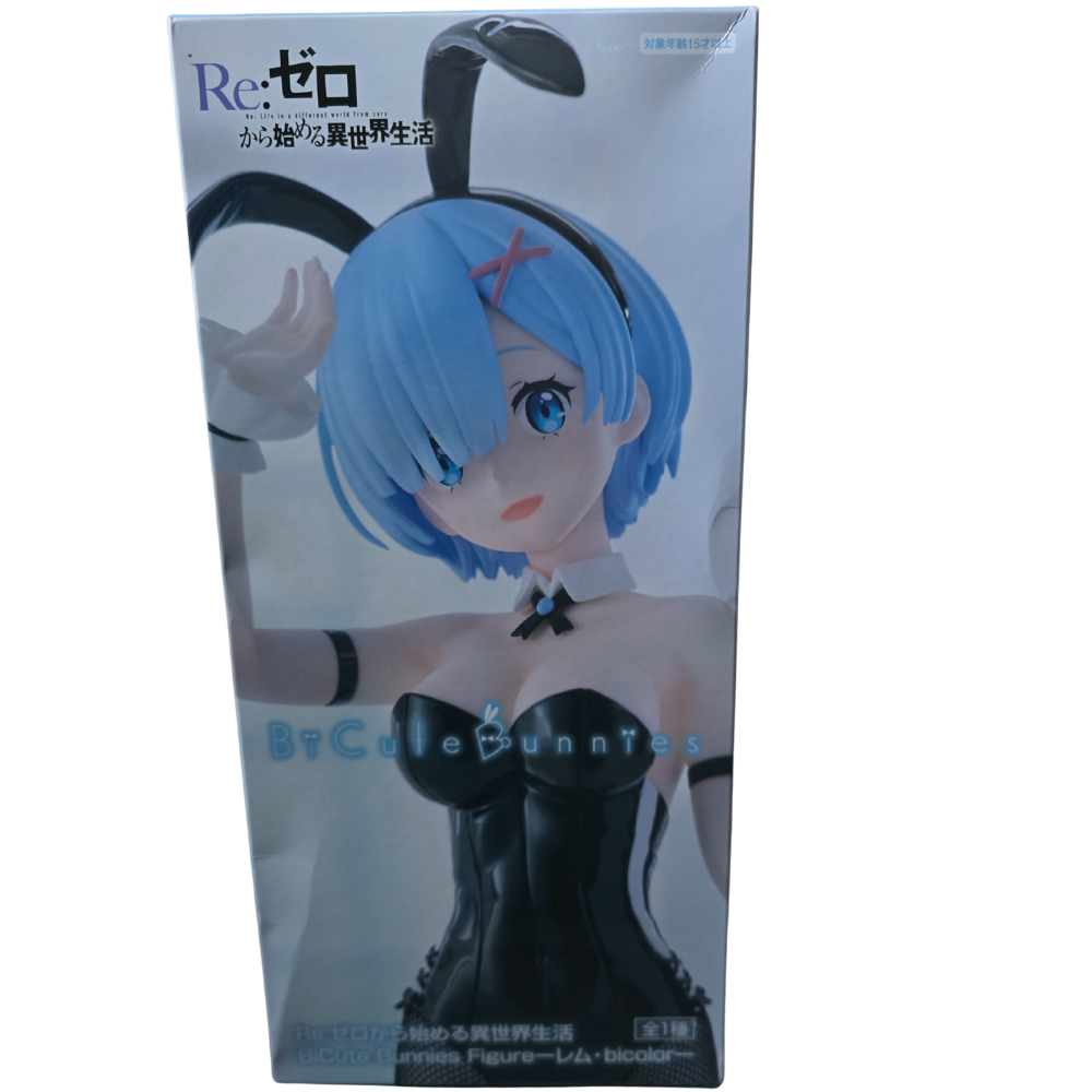 🐰✨ Re:ZERO Rem BiCute Bunnies Figurine – Bicolor Edition
