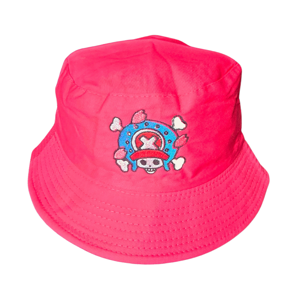 🏴‍☠️ One Piece Inspired Bucket Hats – Zoro, Law, Chopper Pirate Flags