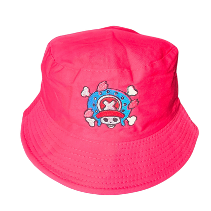 🏴‍☠️ One Piece Inspired Bucket Hats – Zoro, Law, Chopper Pirate Flags