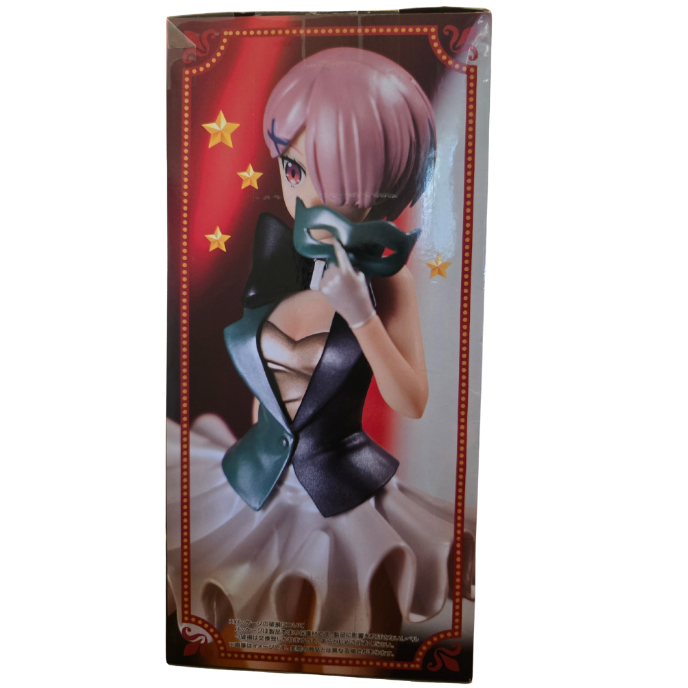 🎪 Ram in Circus Pearl Ver. – Re:Zero Figurine (New, Box with Wear)