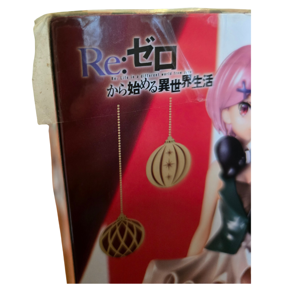 🎪 Ram in Circus Pearl Ver. – Re:Zero Figurine (New, Box with Wear)