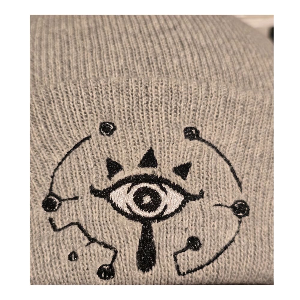 🧝‍♂️ Sheikah Slate Beanie – Ancient Wisdom, Modern Style! 🔥