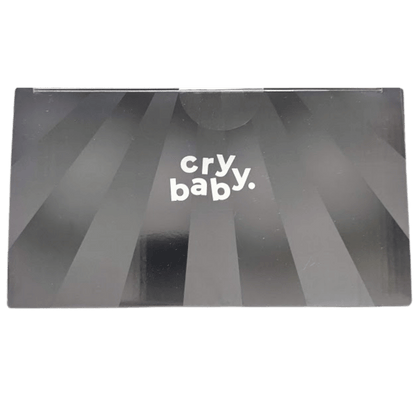 🖤 CRYBABY Shiny Shiny Plush Doll – Black Version ✨