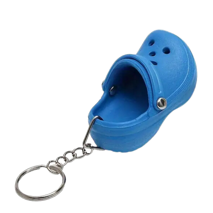 Y2K Nostalgia Mini Crocs Keychains - Pop of Color for Your Keys!