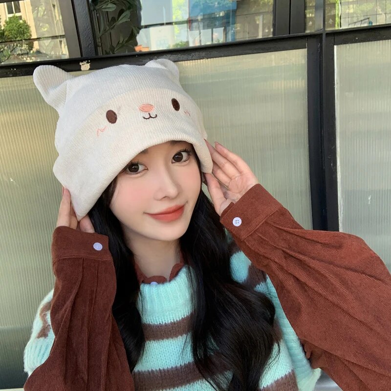 Purr-fectly Cozy Cat Ear Knit Hats