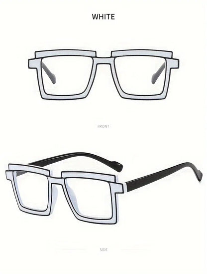 2D Fashion Glasses | Trendy Frames with Bold Outline Design