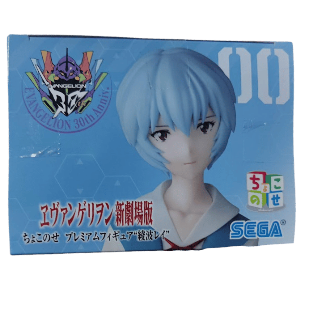 🩵Rei Ayanami Premium Figurine – Evangelion New Theatrical Edition 🌊