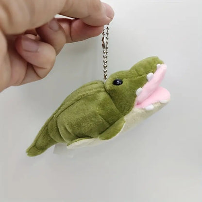 Cute Crocodile Plush Keychains - Adorable Reptile Charms (Available Individually or in Pairs)