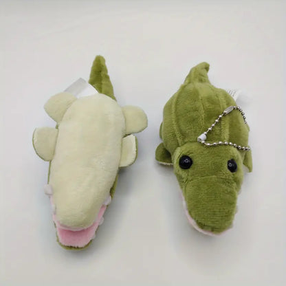 Cute Crocodile Plush Keychains - Adorable Reptile Charms (Available Individually or in Pairs)