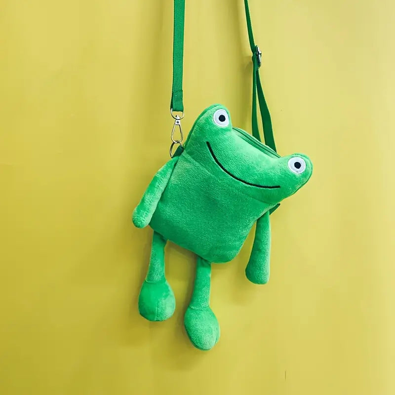 Kawaii Frog Novelty Crossbody Bag 🐸💚