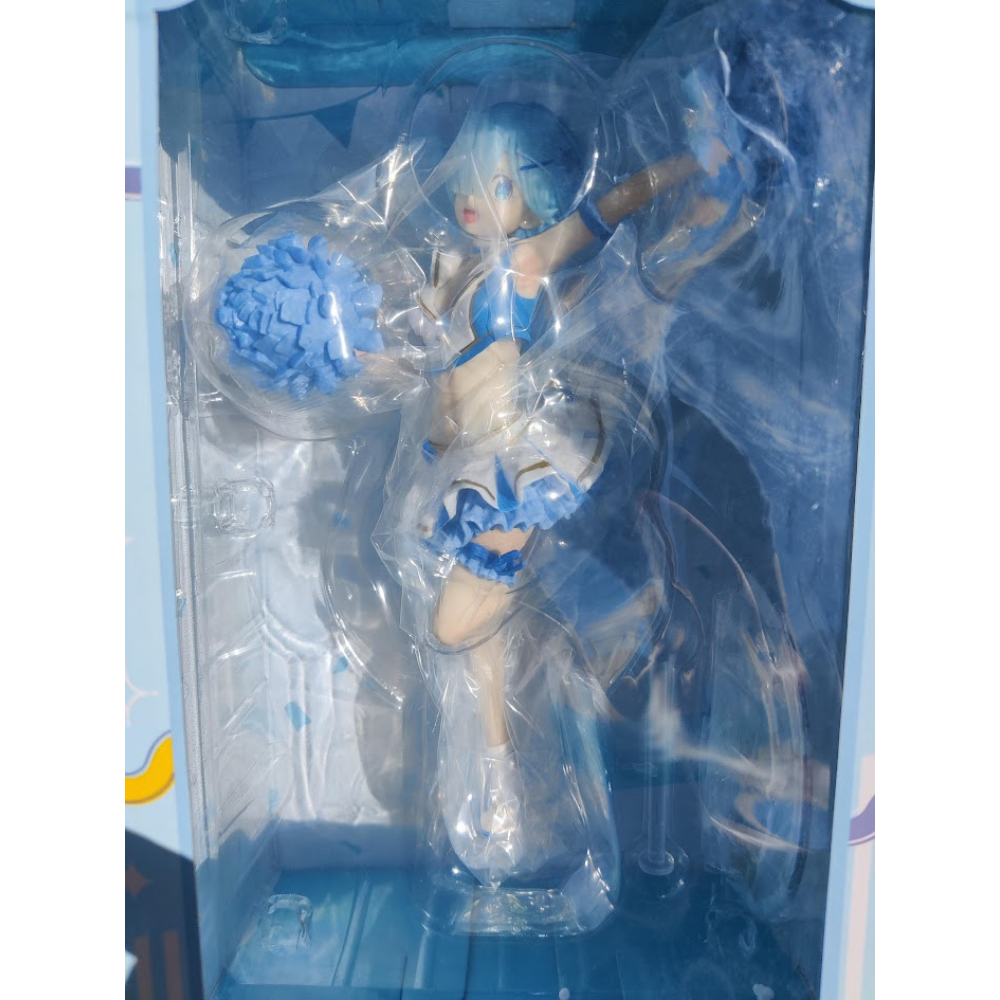 🌟 Rem Cheerleader Figurine – Re:ZERO Starting Life in Another World 🩵
