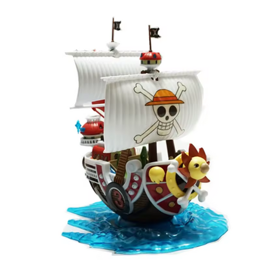 🏴‍☠️ One Piece Thousand Sunny Ship Model – DIY Assembly Collectible! 🚢