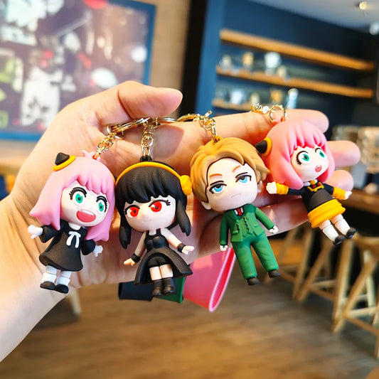 Spy x Family PVC Keychains - Bring Your Favorite Characters Everywhere! 🕵️