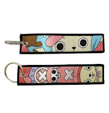 Embark on Every Journey with One Piece Embroidered Character Key Tags!