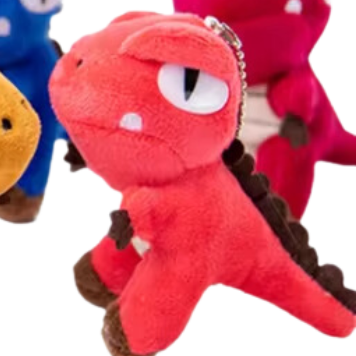 Dinosaur Plush Keychain - Add a Roaring Touch of Fun to Your Everyday! 🦖