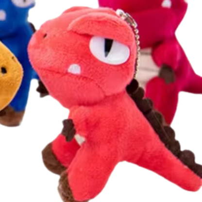 Dinosaur Plush Keychain - Add a Roaring Touch of Fun to Your Everyday! 🦖