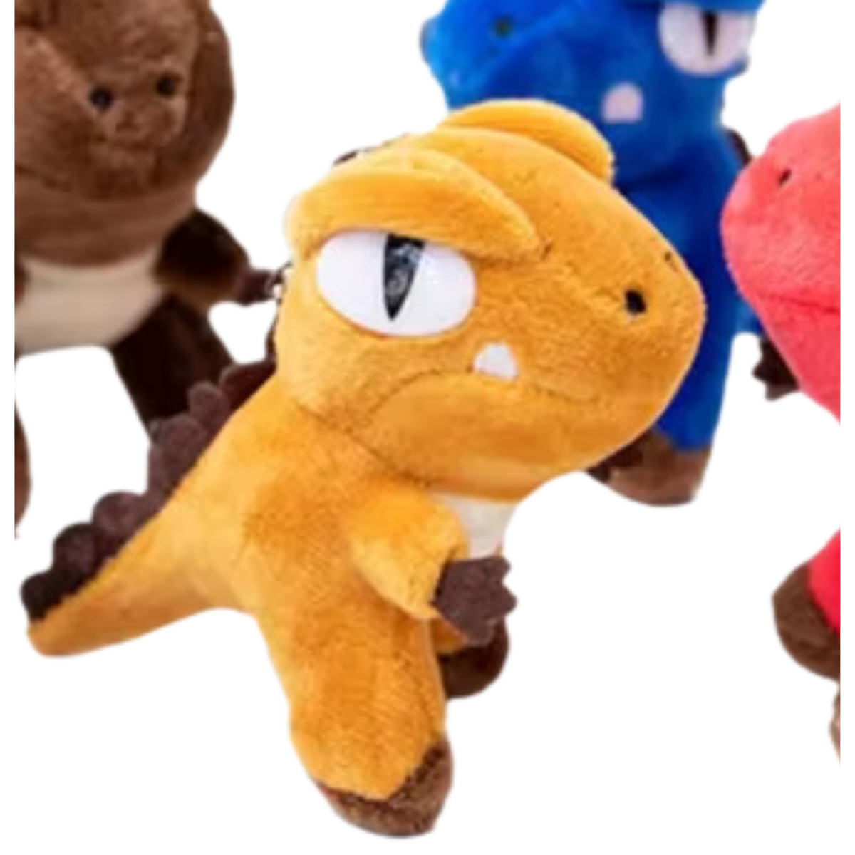 Dinosaur Plush Keychain - Add a Roaring Touch of Fun to Your Everyday! 🦖