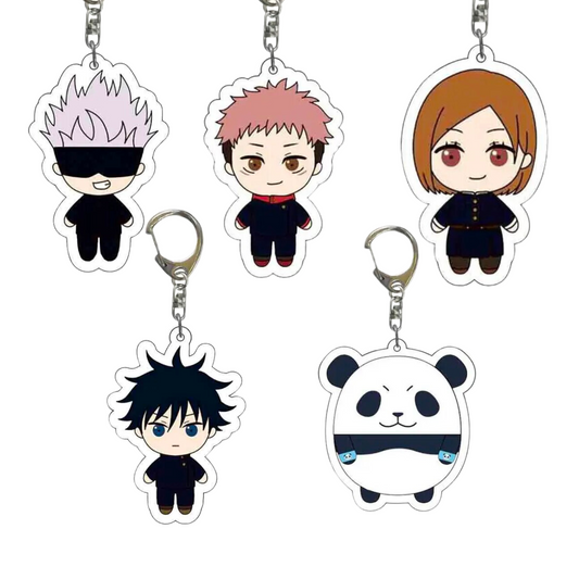 Jujutsu Kaisen Acrylic Keychains – Carry a Piece of the Sorcery Fight!