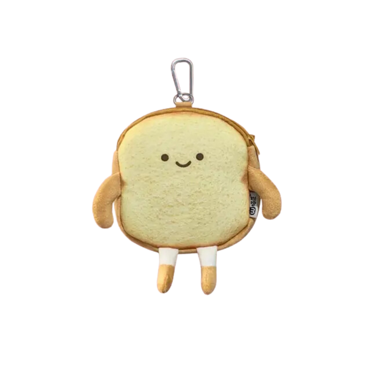 Yummy Toast Bread Coin Purse & Keychain Clip – Your Slice of Kawaii Convenience!