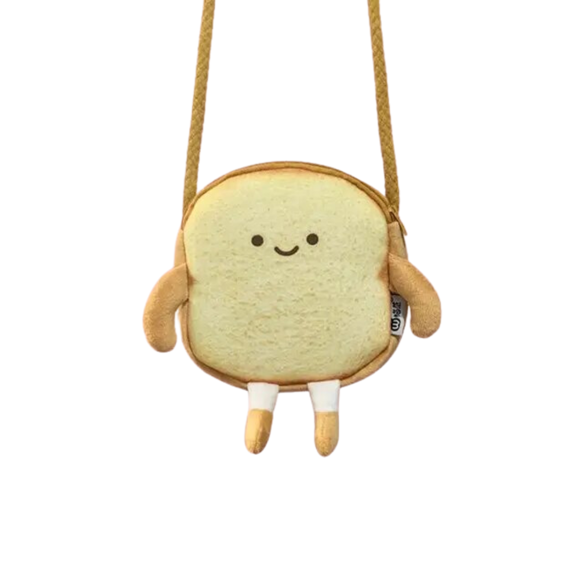 Yummy Toast Bread Coin Purse & Keychain Clip – Your Slice of Kawaii Convenience!